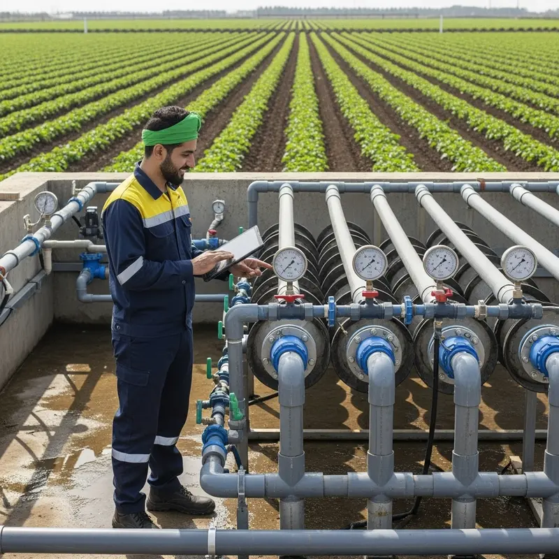 طراحی بهینه سیستم فیلتراسیون نوار تیپ: انتخاب فیلتر، محاسبه مش و جلوگیری از گرفتگی