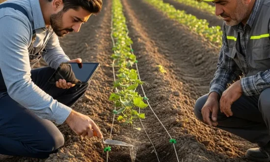 راهنمای فنی انتخاب دبی پلاک نوار تیپ متناسب با بافت خاک