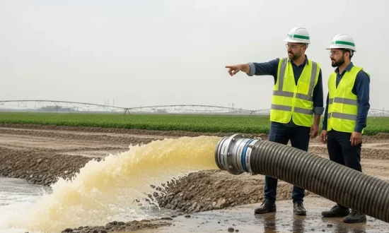 انتخاب لوله نخدار برای پمپ کفکش و لجن‌کش: راهنمای فنی بر اساس فشار و قطر